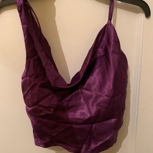 Zara women’s satin top